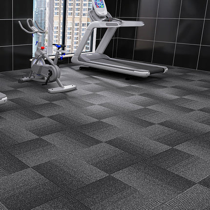 Marlow 20x Carpet Tiles 5m2 Box Heavy Black-2006733159995150343