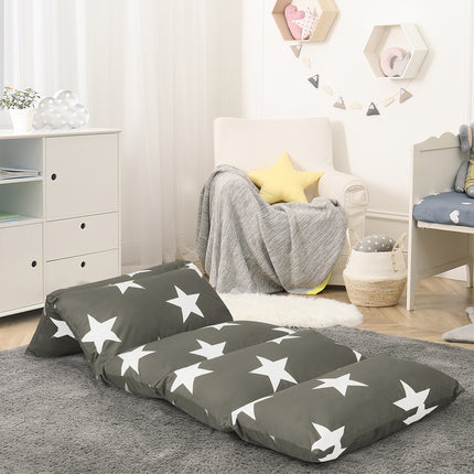 Dreamz Foldable Mattress Kids Pillow Dark Grey Medium-1975420443791855622
