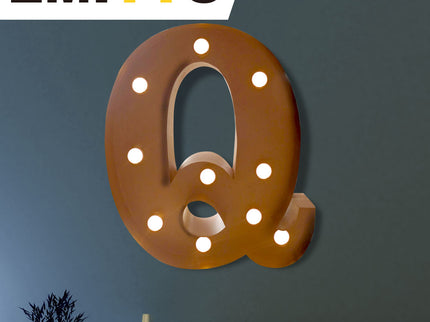LED Metal Letter Lights Free Standing-1910112225322995718