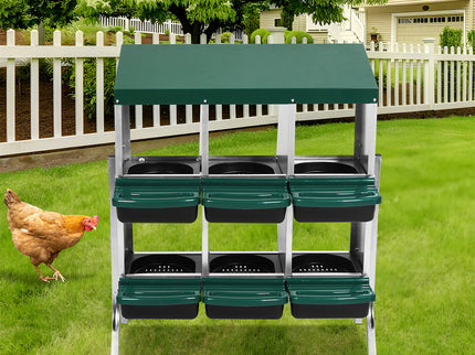 Pawz Chicken Hen Coop Hutch-1910112271565197318