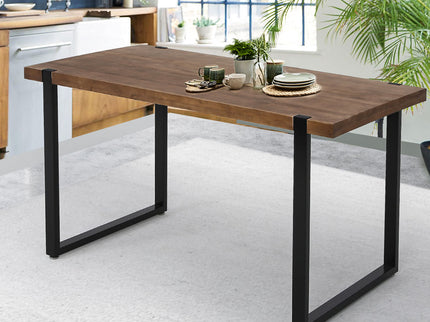 Levede Dining Table Industrial Wooden-1942353395969036294