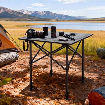 Levede Camping Table Folding Aluminum Portable BBQ Desk-2029387221156630534