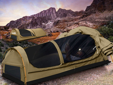 Mountview Double Swag Camping Swags-1864184687233208326