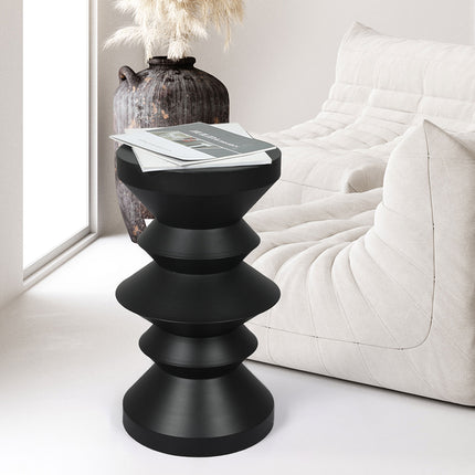 Levede Side Table Round End Bedside-1973194079789518854