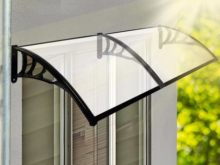 Mountview Window Door Awning Outdoor 1M X 2.4M Transparent 1x2.4M-1864184443896467462
