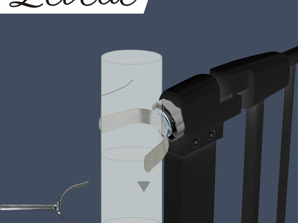 Levede Baby Safety Gate U Style Adaptor-1954802375910887430