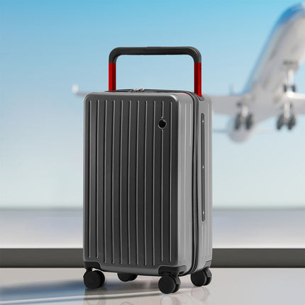 Slimbridge 20" Luggage Wide Handle TSA Lock Grey-1975420323004289030