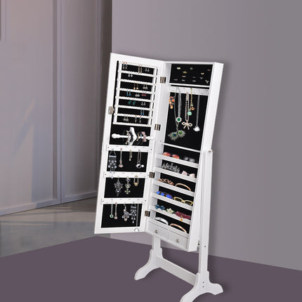 Levede Mirror Jewellery Cabinet Makeup-1973193900101341192