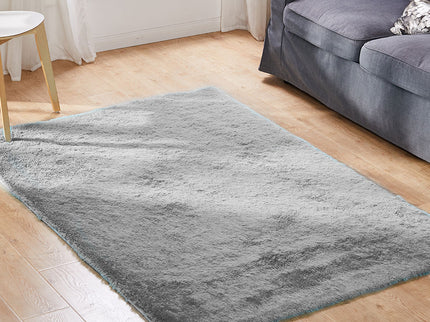 Marlow Floor Mat Rug Soft Shaggy Rugs Grey 120x160cm-1864183504716304390