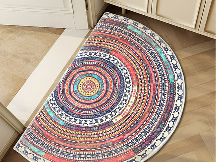 Marlow Door Mat Half Moon Semi-Circle Rug 60x90-1910113067946086407