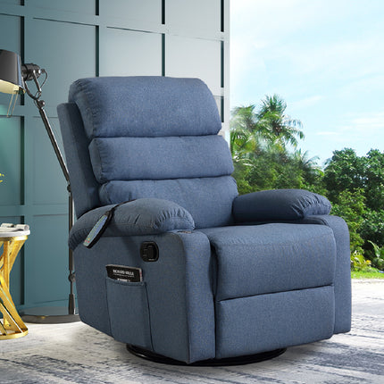 Levede Massage Chair Recliner Chairs Blue-1973194004317212678