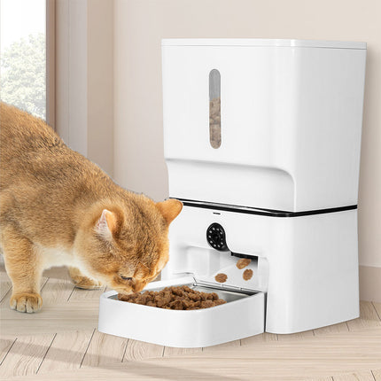Pawz 2-in-1 Automatic Pet Feeder Wifi Camera Laser Toy-2029387208514998279