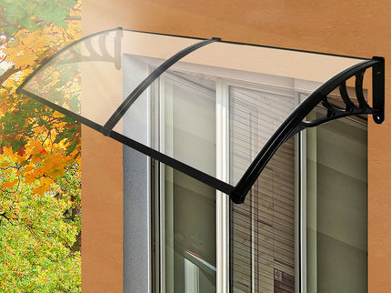 Mountview Window Door Awning Outdoor 1M X 2.4M Transparent 1x2.4M-1864184443896467463