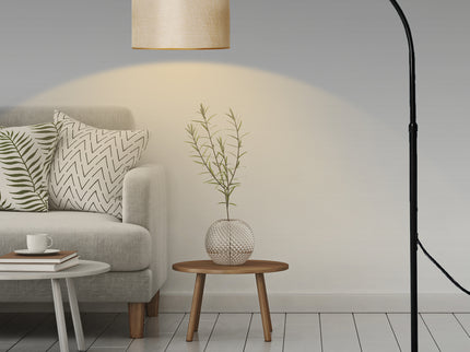 EMITTO Modern LED Floor Lamp Reading Grey-1864184390356176903