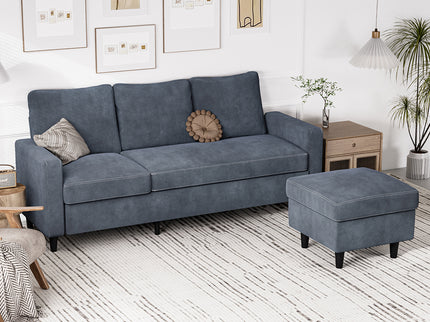Levede L-shaped Sectional Sofa Lounge Chaise Set-1910112207996325894