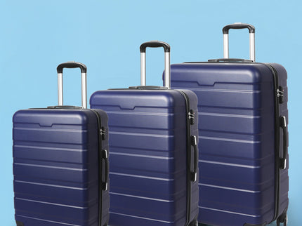 Slimbridge 3PC Luggage sets Suitcase Navy-1864184368147337223