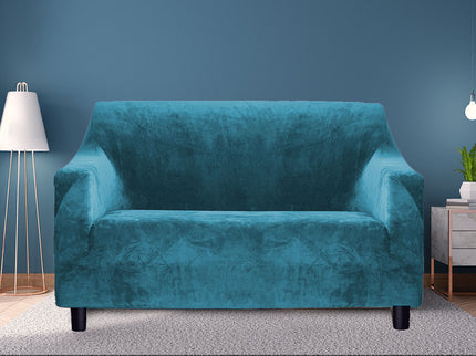Marlow Sofa Covers 2 Seater High Stretch Green Agate Green-1864183530884567047