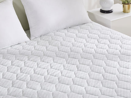 Dreamz Mattress Protector Topper Bamboo Queen-1864184408618176519