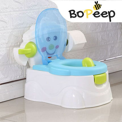 BoPeep Kids Potty Trainer Seat Safety Blue-1954802727271927815
