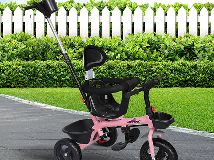 BoPeep Kids Tricycle Ride On Trike Toddler Pink-1910113150980722695