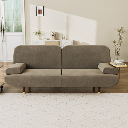 LEVEDE  CONVERTIBLE SOFABED WITH USB CHARGE AND SIDE TABLE-1910112208302510086