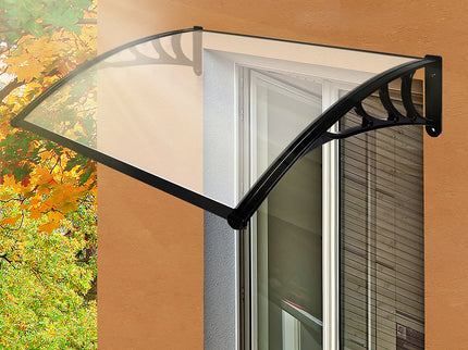 Mountview Window Door Awning Outdoor 1M X 1.2M Transparent 1x1.2M-1864184443309264903