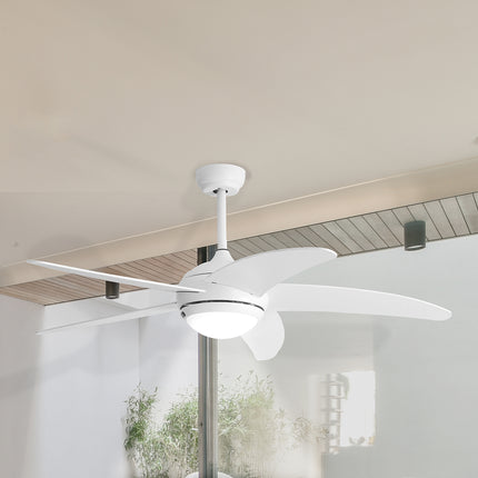 Spector Ceiling Fan 52'' DC Motor Wood White-1973193856753209351