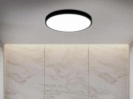 EMITTO 3-Colour Ultra-Thin 5CM LED Ceiling 60W Black-1864184386312867847