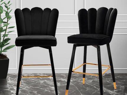 Levede 2x Bar Stools Kitchen Stool Chairs-1919892921646190599