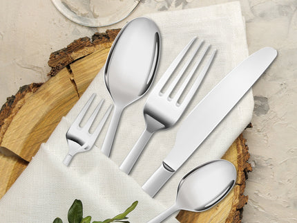 Tableware Cutlery Set Stainless Steel Silver-1864184347746242567