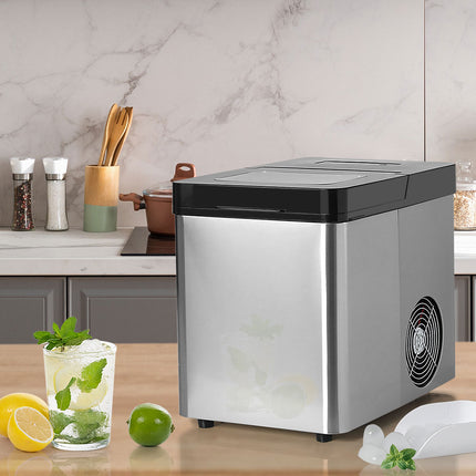 Spector Ice Maker Commercial 2.1L Portable Silver-1975420469045760007