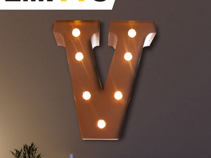 LED Metal Letter Lights Free Standing-1864184489933148167