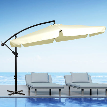 Mountview 3M Outdoor Umbrella Beach Beige Without Base-1975420433486450695