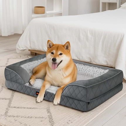 Pawz Orthopedic Memory Foam Pet Bed Dog Washable Mat-2006733392577695751