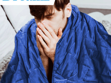 DreamZ Weighted Blanket Heavy Gravity Blue 9KGS-1942353328419770375