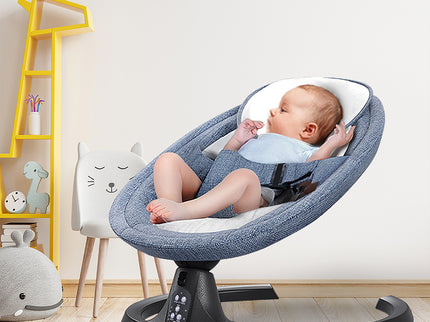 BoPeep Baby Swing Cradle Rocker Bed Blue-1831592615716458503