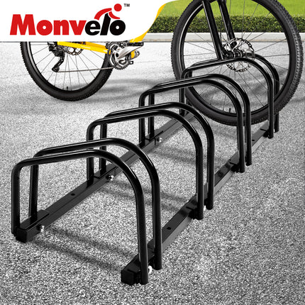4 Bikes Stand Bicycle Bike Rack Floor-1973193702641897478