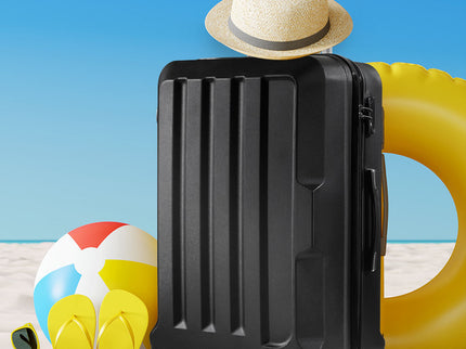 Slimbridge 24" Travel Luggage Lightweight Black 24 inch-1864184356415868935
