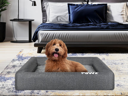 PaWz Memory Foam Pet Bed Calming Dog M Medium-1864184545830637575