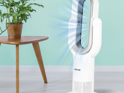 Spector Bladeless Fan Electric Cooler Silver-1910113052167114759