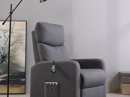 Levede Electric Massage Chair Reclining Grey-1864184460719820807