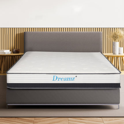 Dreamz Pocket Spring Mattress HD Foam Queen-1973193970649534471