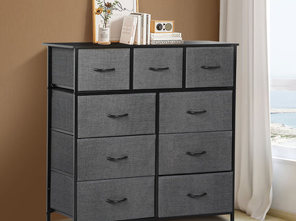 Levede 9 Chest of Drawers Storage Cabinet-1917016729326850054