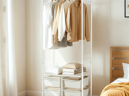 Levede 63CM Clothes Rack Stand Heavy Duty Hanging-1910149775454507015