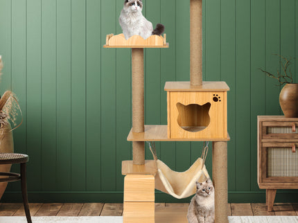 PaWz Cat Tree Scratching Post Scratcher-1864184536561225735