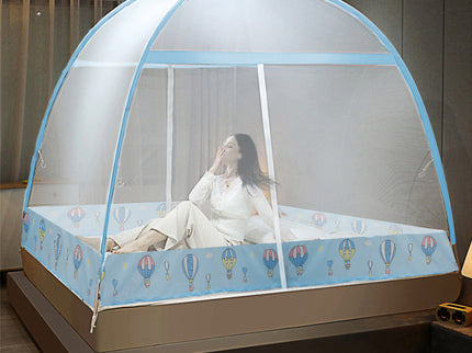 Dreamz Mosquito Bed Nets Foldable Canopy Queen-1864184402624516103