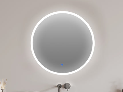 EMITTO LED Wall Mirror Round Anti-fog 60CM-1910113315913338887