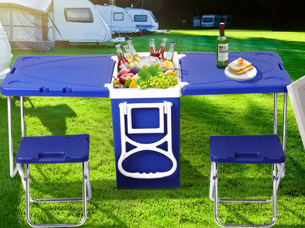 Levede Cooler Box Camping Table Chair-1894516820191350791
