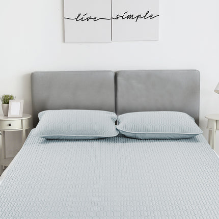 DreamZ Latex Cooling Bed Sheet Set Fitted 3PCS Queen-1973194024772833287