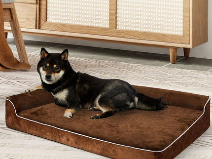 Pawz Orthopedic Dog Bed L Coffee-1910112251533201415